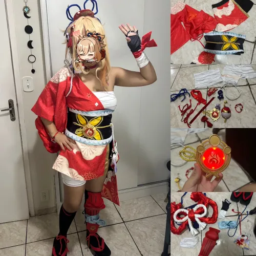 Cosplay da Yoimiya Doki Doki R