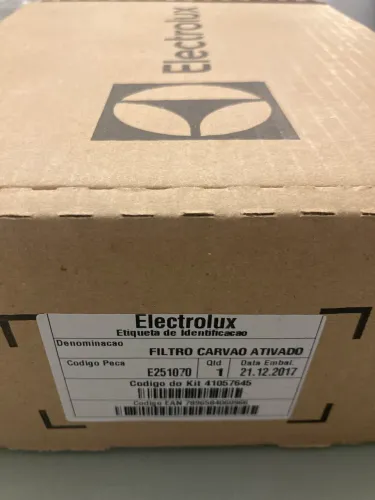 02 un Filtro Carvao Ativado Para Depurador Ar Electrolux E251070