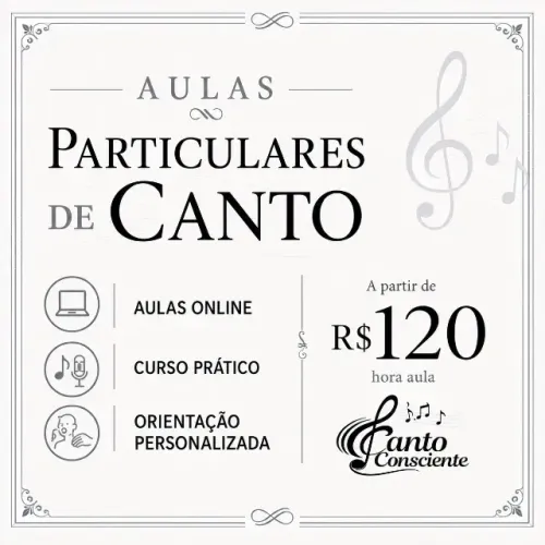 Aulas de Canto Online