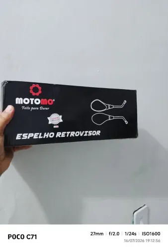 RETROVISORES PARA MOTO | NOVO | ENTREGA RÁPIDA