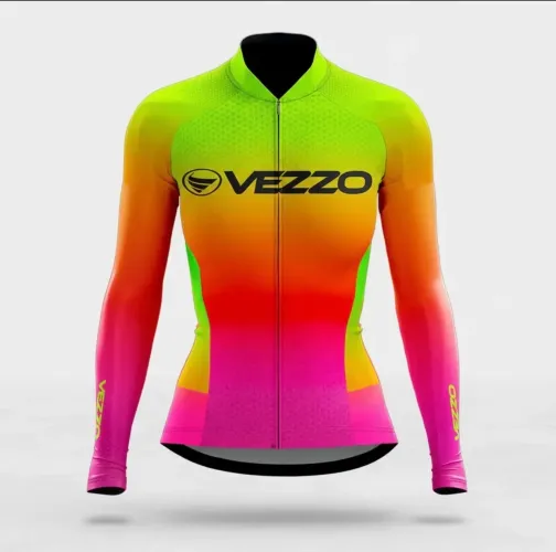 Camisa Ciclismo Manha Longa Vezzo P