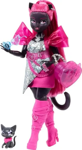 Boneca Monster High Catty Noir Werecat Com Gata Amulette