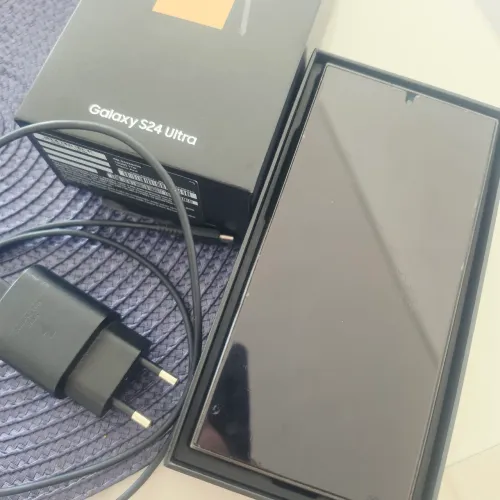 Samsung Galaxy S24 Ultra 1TB Azul Titanium | Impecável | Completo