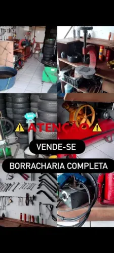 Borracharia para retirar do local  vendo ou troco 