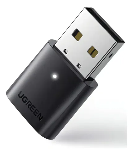 Adaptador Bluetooth Ugreen USB-A 5.0 CM390 - Preto