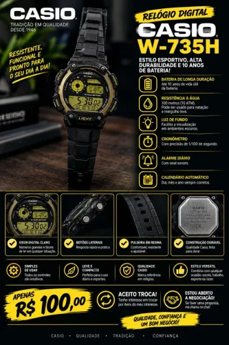 Relógio CASIO