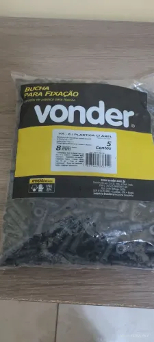 500 buchas S8 ou 8mm da vonder muito resistente