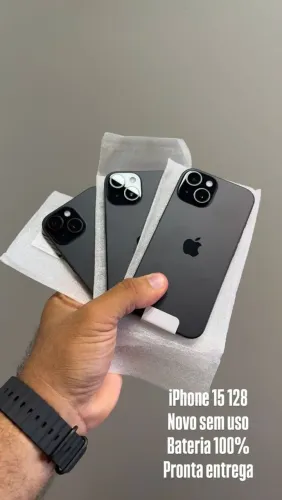 iPhone 15 128gb novo