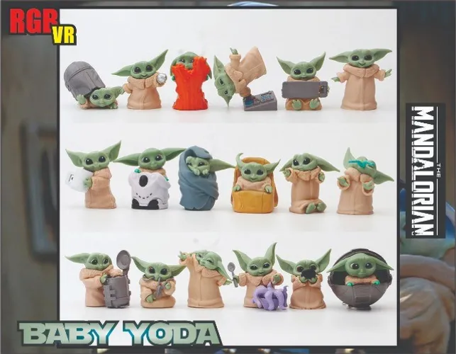 Baby Yoda (Grogu) Miniatura / The Mandalorian / Star Wars ( Venda por Unidade) II