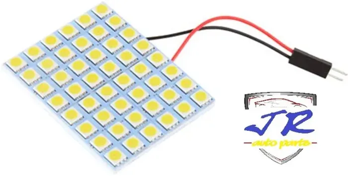 Placa LED Pingo T10 Torpedo 48 LEDs 6W 12V Luz Teto Branca