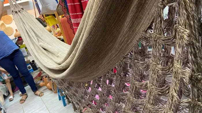 Rede Casal Varanda em Escama Macramê 