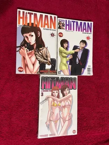 Hitman volumes 1, 2 e 3 mangá