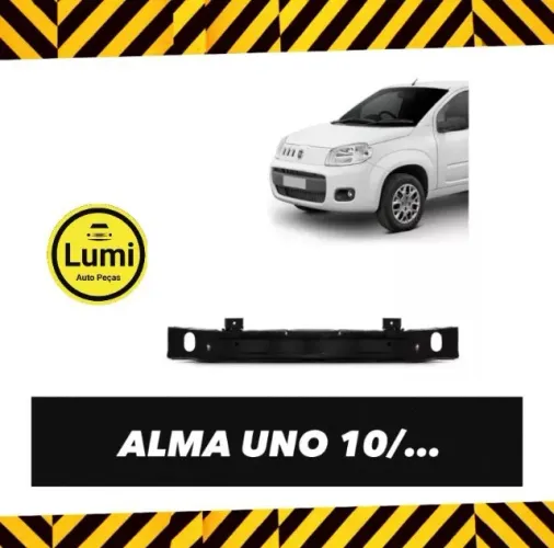 Alma Parachoque Diant Fiat Uno 10/... - Novo!!