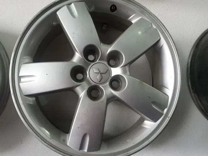 Roda aro 17 Enkey Estrela Prata tala 6 e meia 5X114 GM Opala