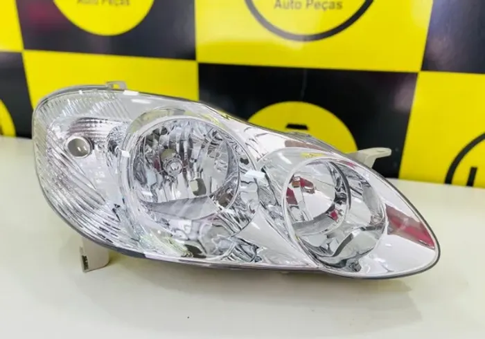 Farol Corolla 2003/2008 Cromado - NOVO 