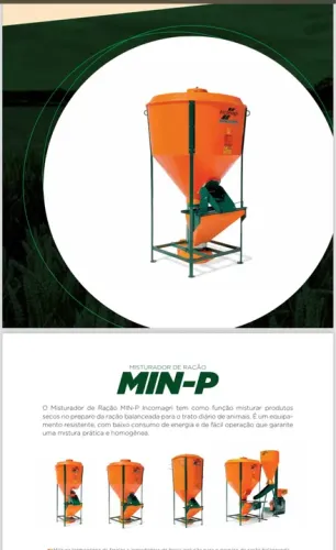 Misturador de ração 500 kg 