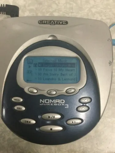 MP3 antigo creative 