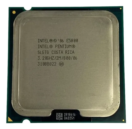 Intel Pentium Processador E5800 2m De Cache 3.20 Ghz 800 Mhz - 1434