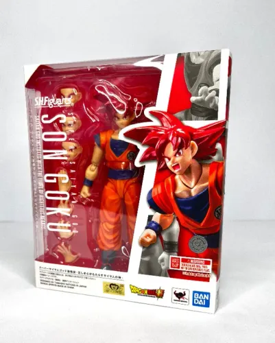 S.h Figuarts Super Saiyan God Son Goku Dragon Ball