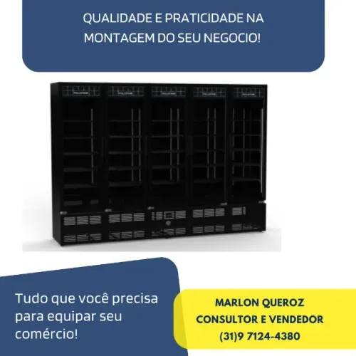Freezer Refrigerador 5 Portas Polo Frio 220v Novo