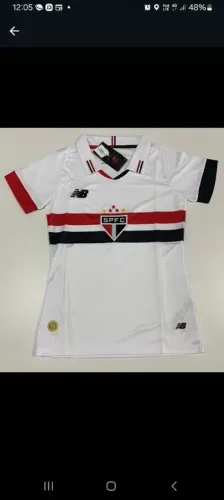 Camisa sao paulo feminina