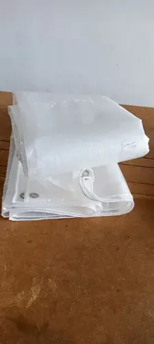 Lonas de polietileno transparente impermeável 