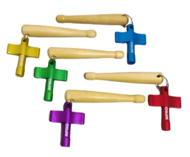 Chave de afinação para bateria + chaveiro Mini Stick mini baqueta