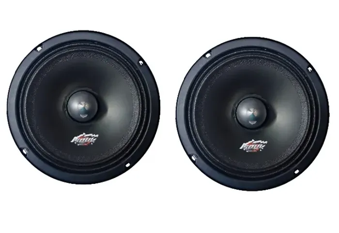 Par Alto Falante Medio Soul Bass 6x6 180w Rms 4 Ohms Mayber Audio