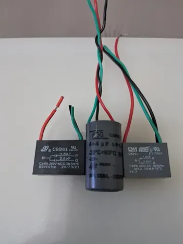 Capacitores  de Ventilador com 3 fios de Teto