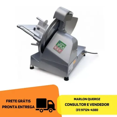 Cortador de Frios Palladium Lamina 25cm Novo