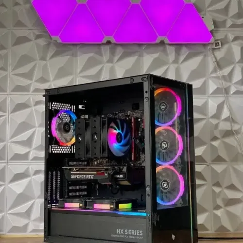 PC Gamer Novo RYZEN 7 + RTX 3070 + 1 ano de garantia e em até 12x