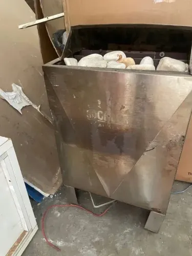 Manutenção em sauna a vapor e seca