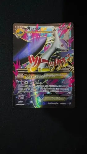 Carta Pokémon M Latios EX - 102/108