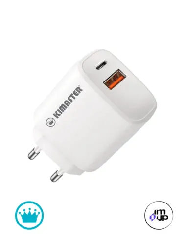 Carregador de Parede Tipo C Turbo 18w - Kimaster cod: 2582