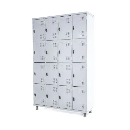 Armário Vestiário 16 Portas - Ideal para Organização