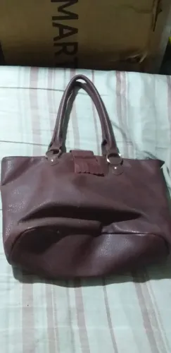 Bolsa de ombro marrom