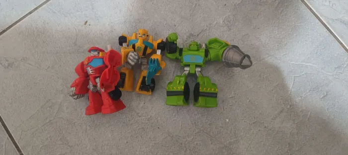Transformers Rescue Bots - 3 Robôs