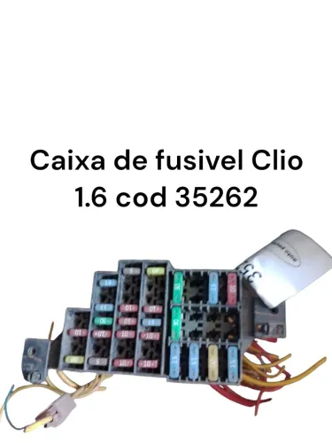 Caixa De Fusivel Clio 1.6 Cod 35262