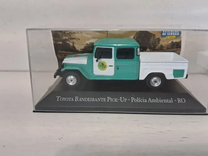Toyota Bandeirante Pick-Up - Polícia Ambiental - RO - Escala 1:43