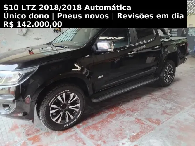 Chevrolet S10 Pick-up LTZ 2.8 TDI 4X4 CD Dies.aut 2018