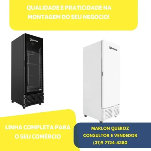 Freezer Imbera Novo Porta Cega / Vidro