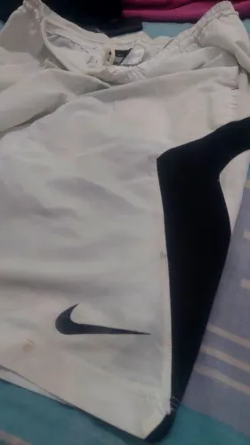 Short Nike Branco Masculino lindo original