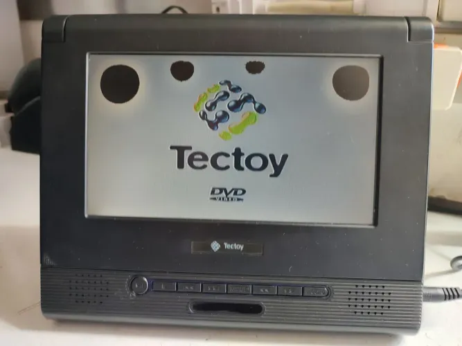 DVD Player Portátil Tectoy Mobile Game T6000 Raridade - leia o anúncio 
