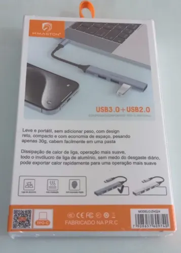 extensão de entrada usb pc e tipo c