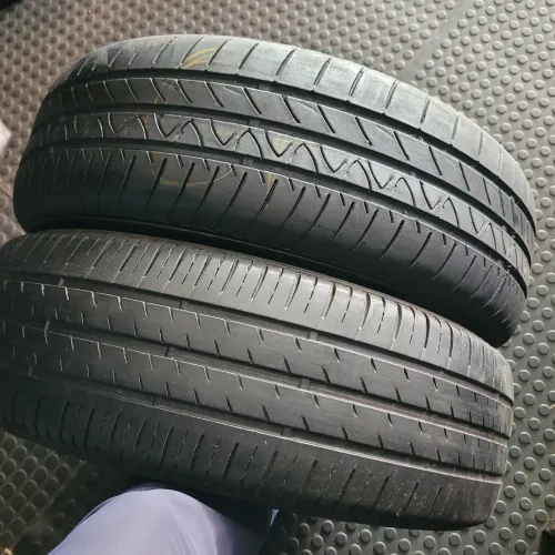 2 pneus 185/65/15 firestone é continental  meia vida vulcanizado (450 em 3× no ct