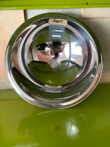 Cuba Tramontina 30CM Inox Meia Boca Redonda 