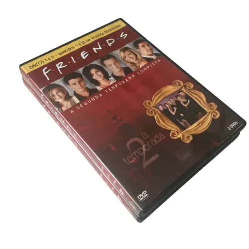 DVD Friends Temporada 2 Completa Original - Físico - 4 DVDs