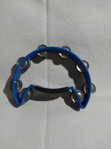 Pandeiro Meia Lua Azul