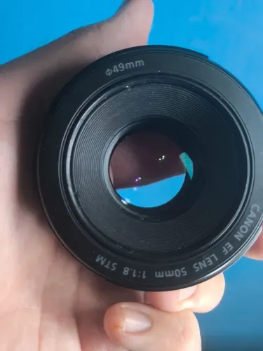 Lente Canon EF 50mm f/1.8 STM