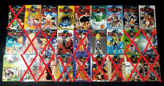 Mangás Dragonball e Dragonball Z